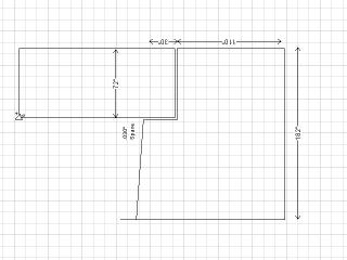 Abutment measurements I used on my model.