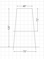 Pier measurements I used on my model.